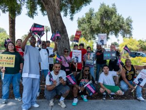 group of organizers at may day 2026 inland empire